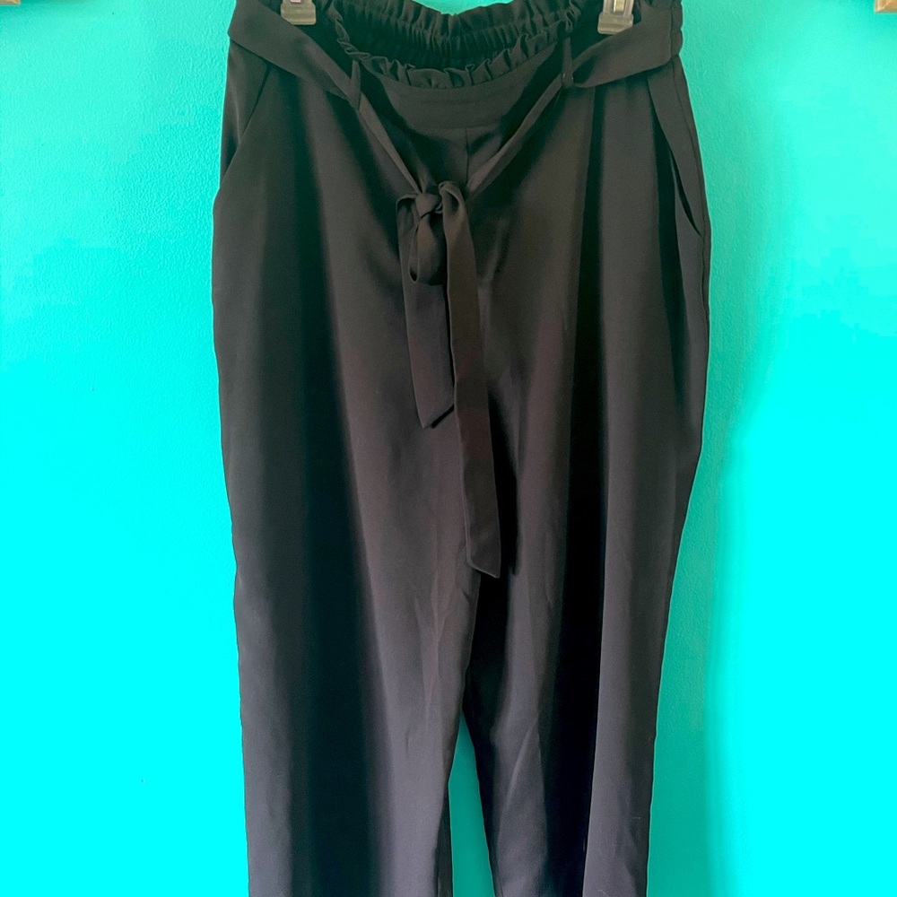 Lauren Conrad cropped wide leg pants